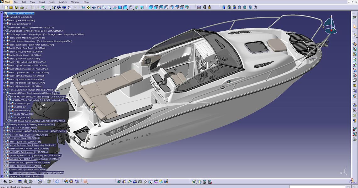 karnic powerboats design and development