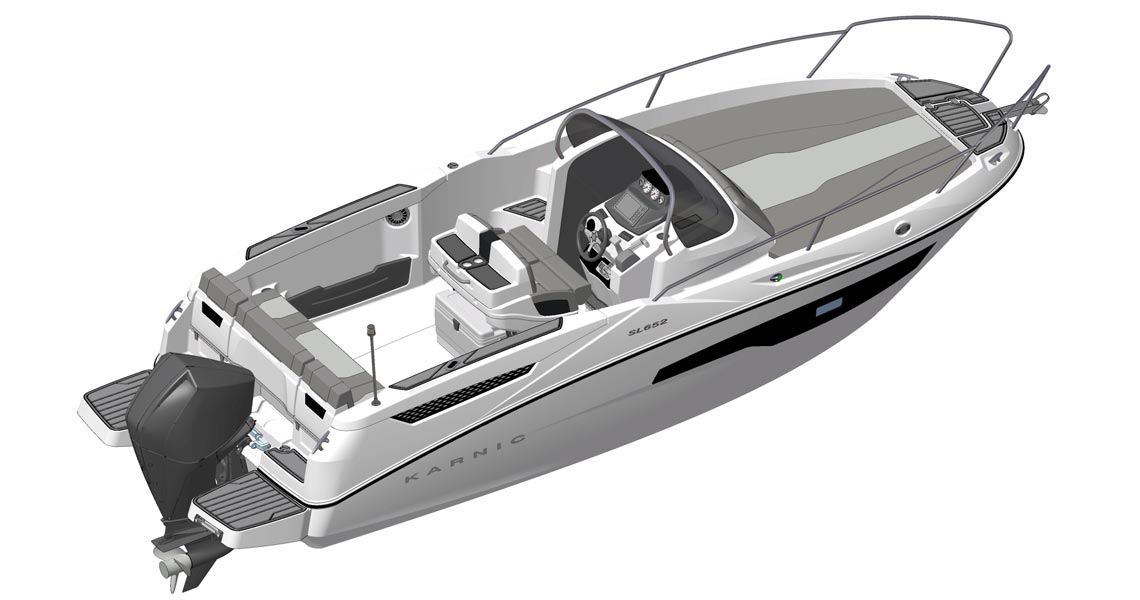 Karnic launches new SL652 Sundeck in the 6.5m category